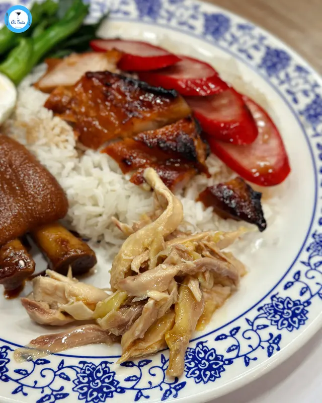 炯記四寶飯+ 鹹蛋(半隻)