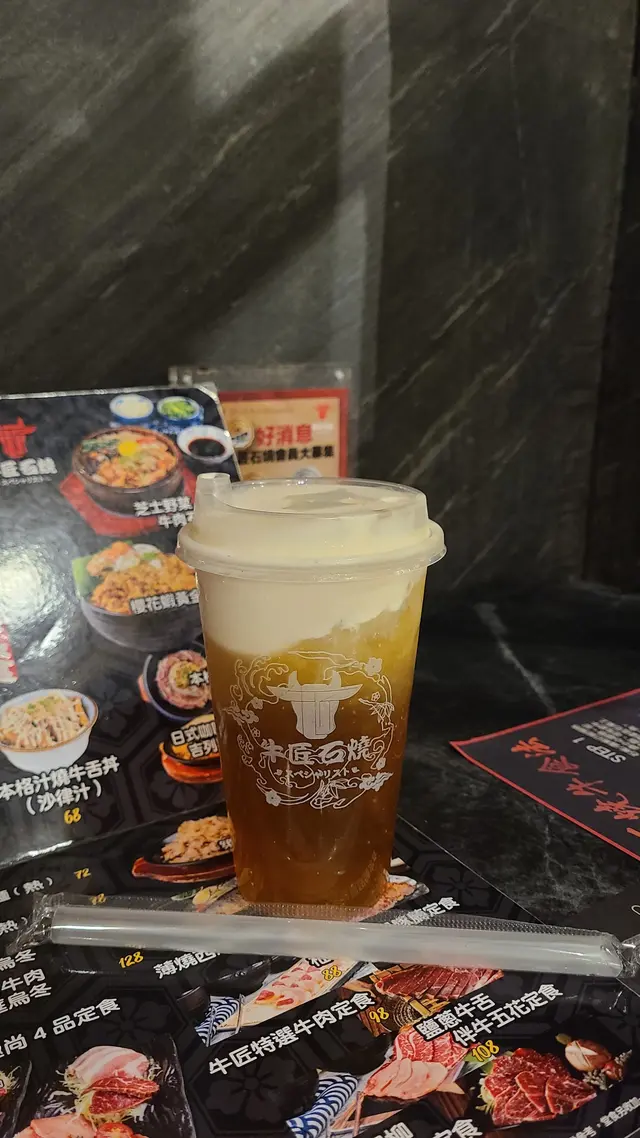 雪芝茉莉蜂蜜芝士奶蓋