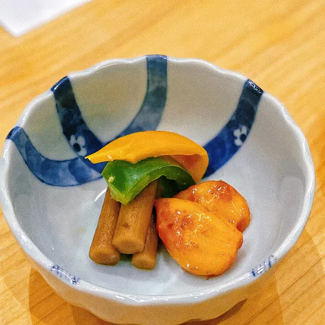 牛蒡、大蒜、米糠漬 漬物產生酸味又開胃，恭後熟成主角❤️‍🔥