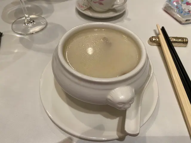 杏汁花膠響螺燉雞湯