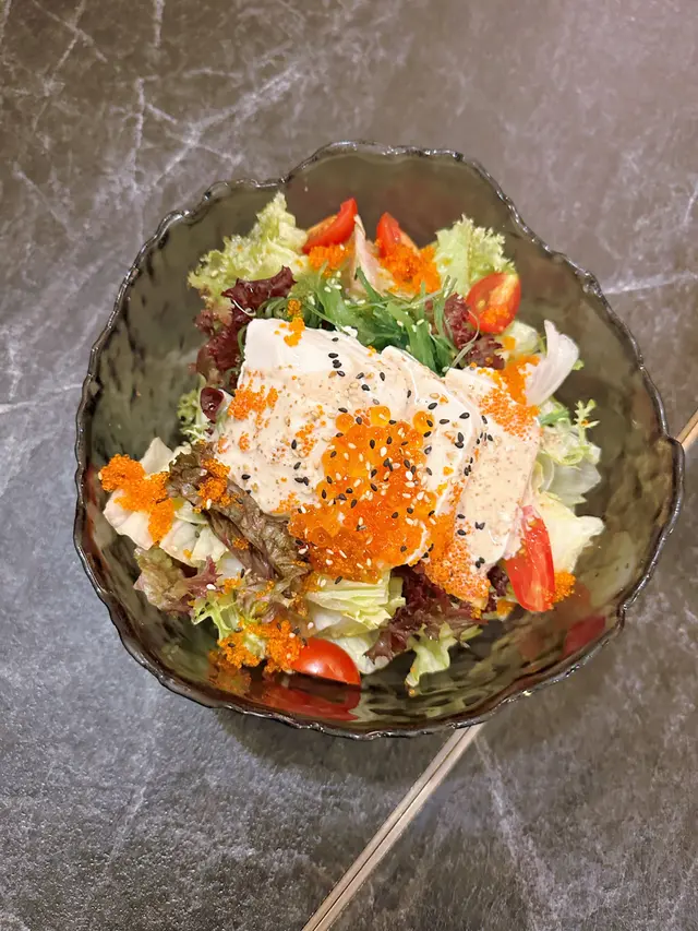 日式麻醬豆腐沙律