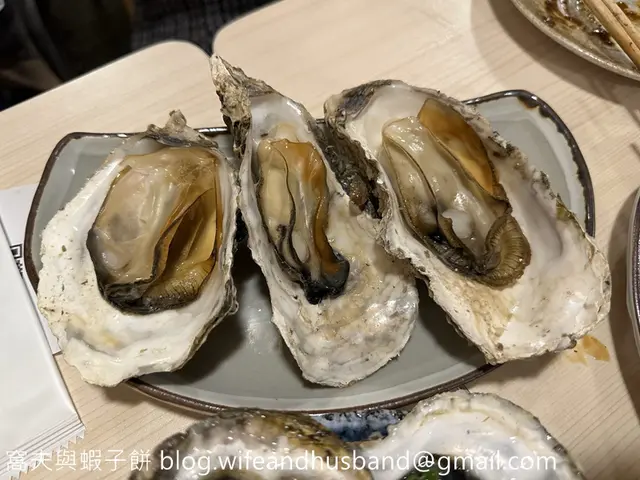 烤牡蠣