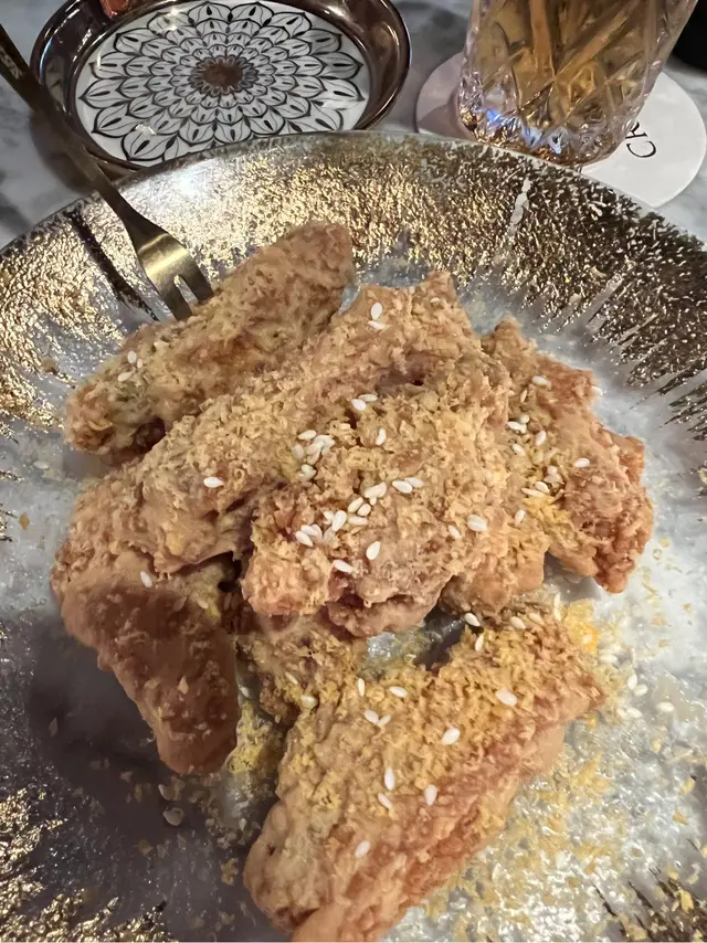 Golden chicken wings $138