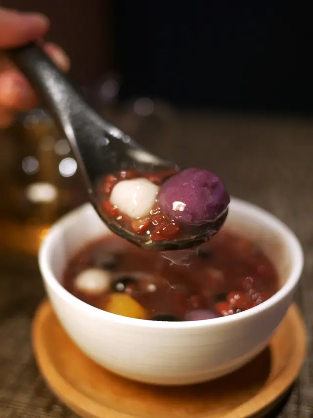 芋圓珍珠紅豆湯