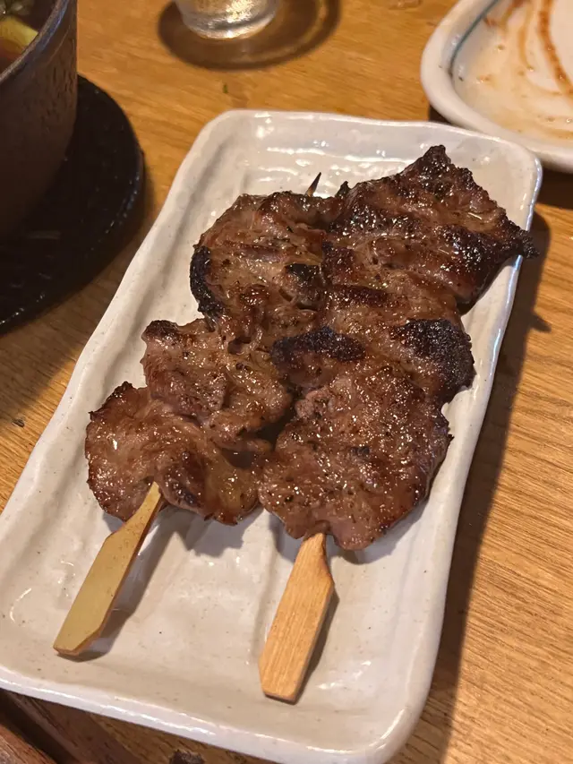 好薄,唔似平時食串燒嗰d