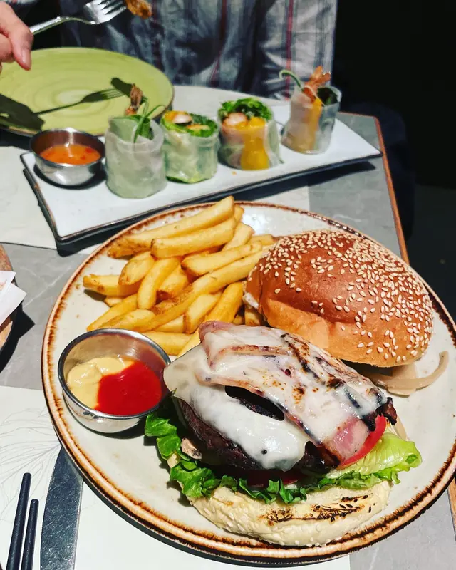 Wagyu  beef  Burger
