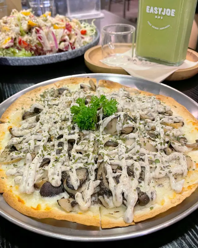 薯蓉黑松露雜菇薄餅