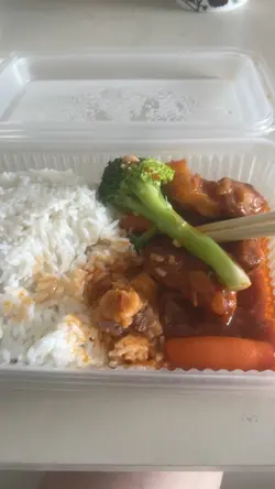 糖醋猪软骨饭