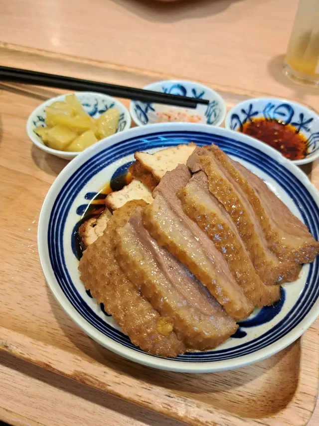 鵝片拼豆腐