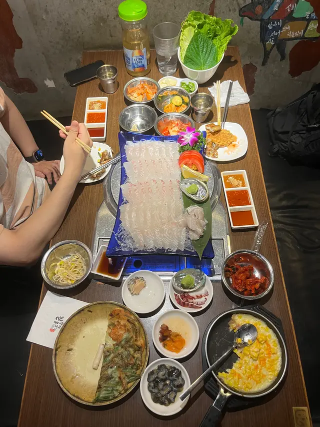 比目鱼刺身拼盘小