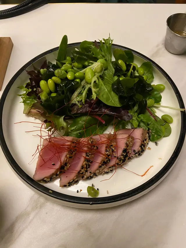 Seared Ahi Tuna Seaweed Salad