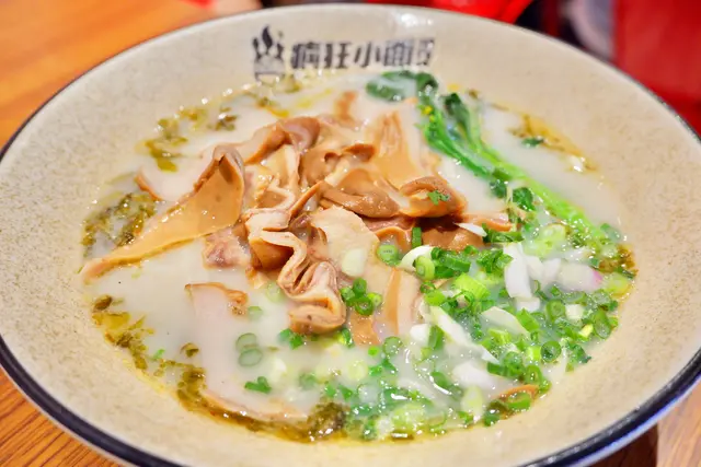 酸菜豬肚面