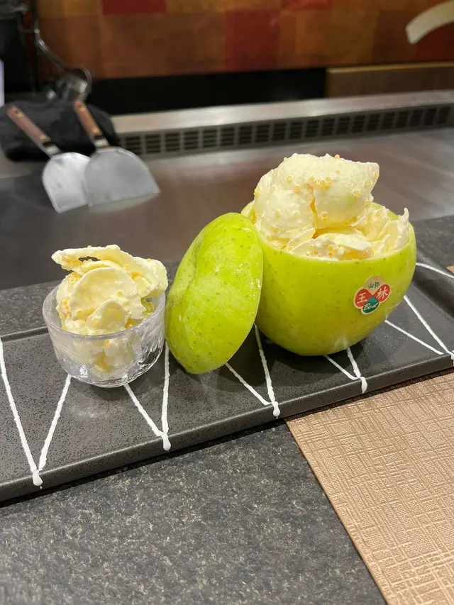 王林蘋果蟹籽沙律