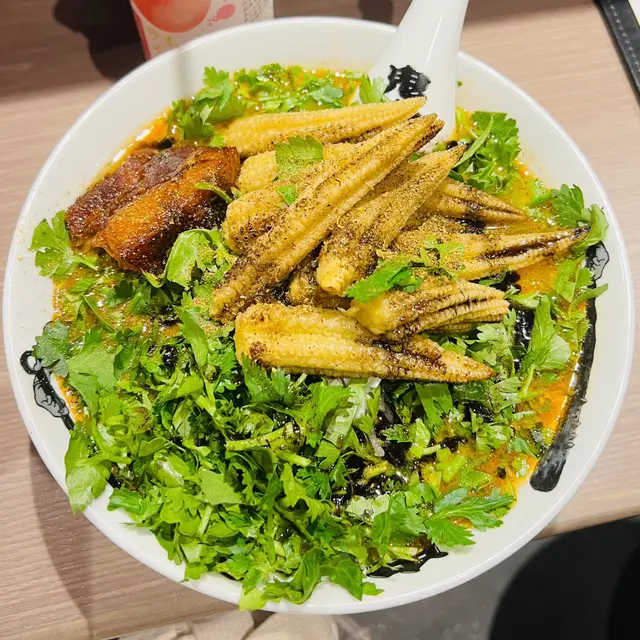 芫荽辣麻味噌拉麵 (中辣高麻)