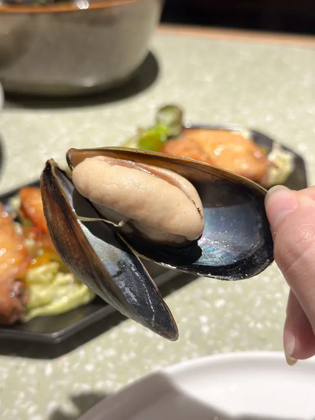 新鮮青口配秘魯辣椒汁