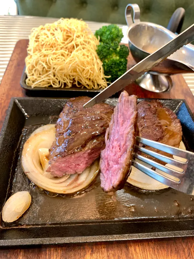 美國極級封門柳鐵板餐