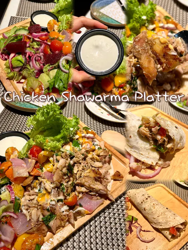 Chicken Shawarma Platter