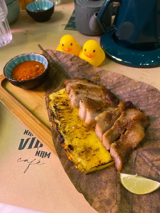 惹火上身鹹檸豬頸肉