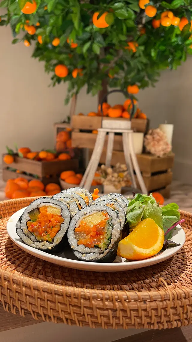 生魷魚紫菜包飯