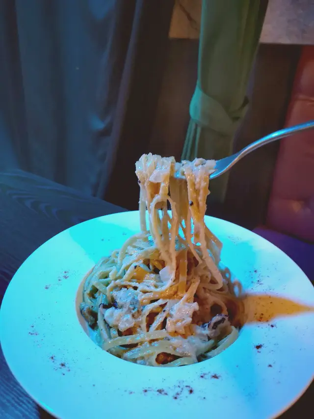 明太子海鮮忌廉意粉