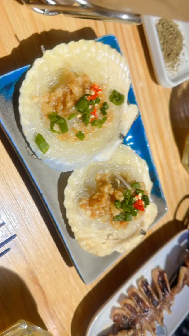 粉絲吸曬扇貝的海鮮味