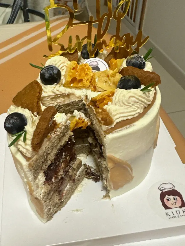 招牌海鹽焦糖伯爵茶戚風蛋糕