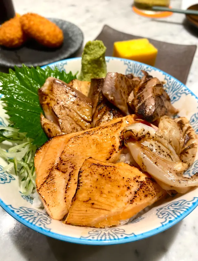 特選火炙刺身配米飯