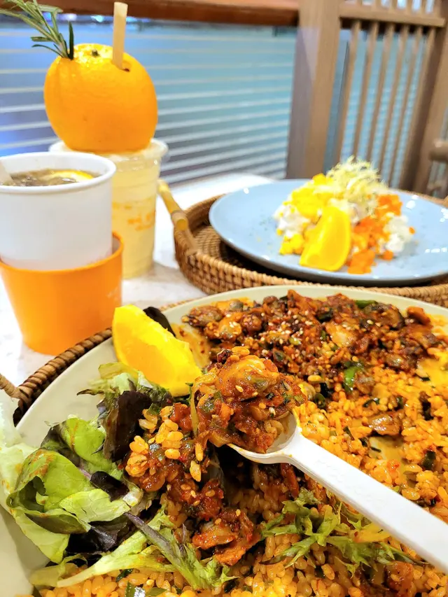 韓國蜆肉紫蘇飯