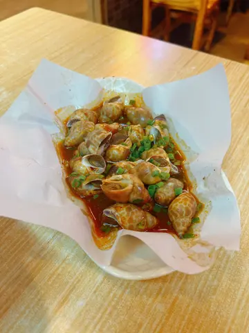 秘制麻辣煮花螺