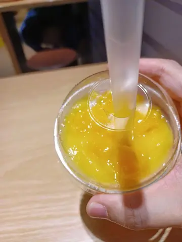 杯芒果冰雪