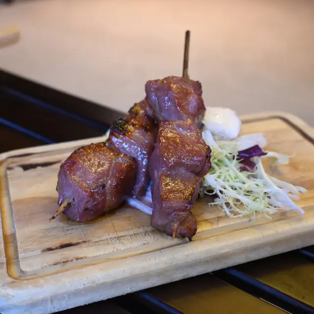 味噌豚肉串燒