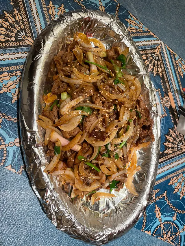 孜然山羊肉
