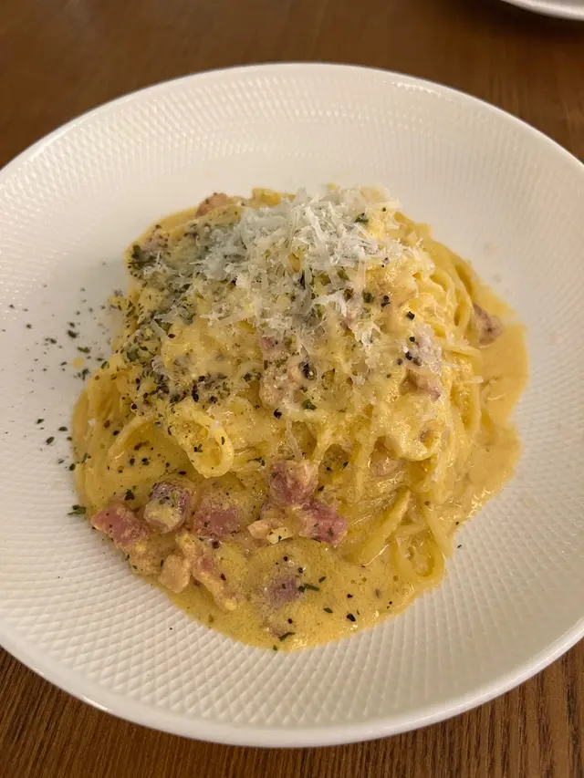 傳統蛋汁卡邦尼意粉