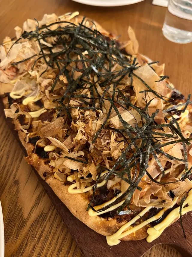 曰式和風章魚燒披薩