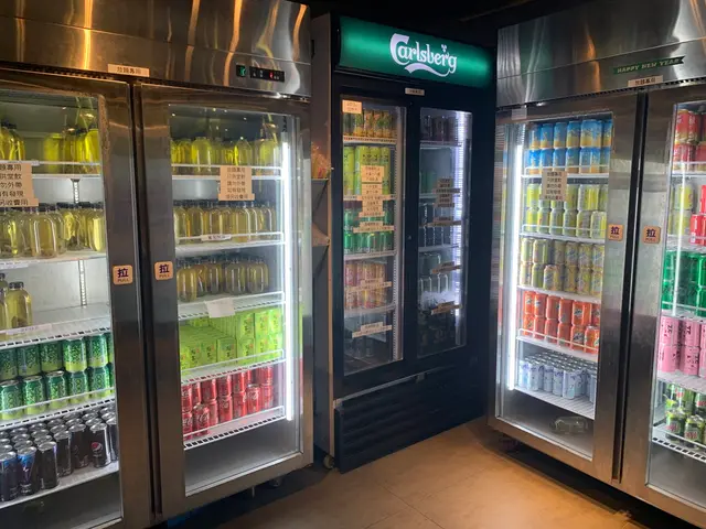 幾個飲品凍櫃,選擇超多
