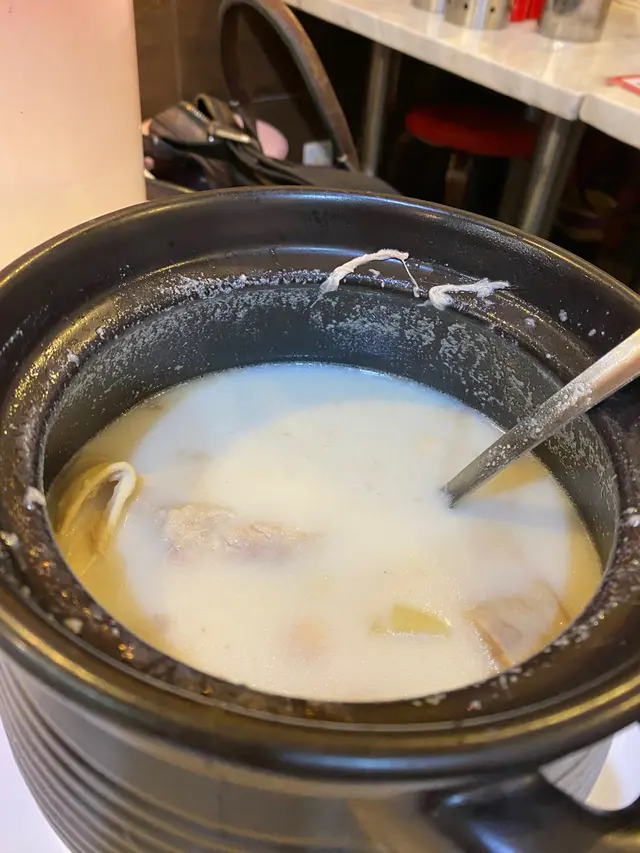 杏汁豬肺湯