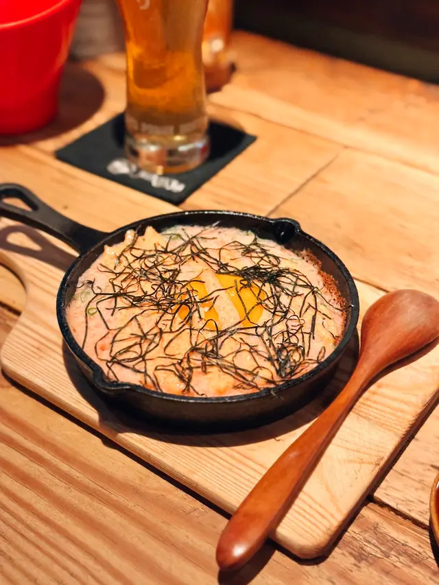 鐵板海鮮明太子