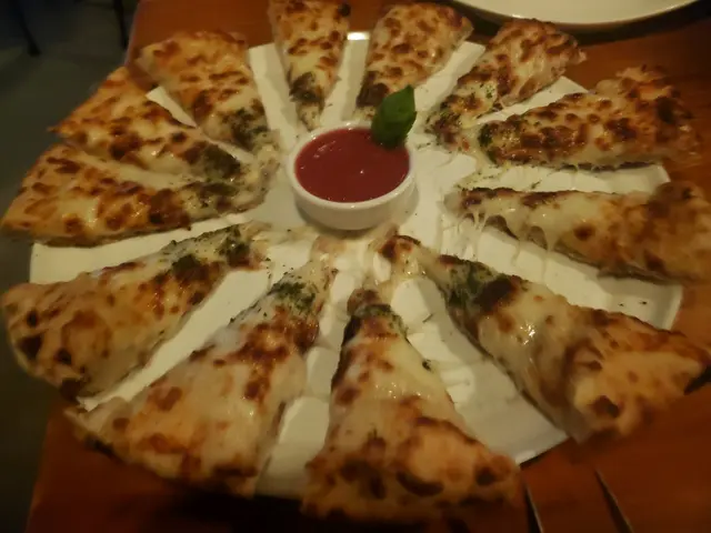 香蒜芝士焗麵包