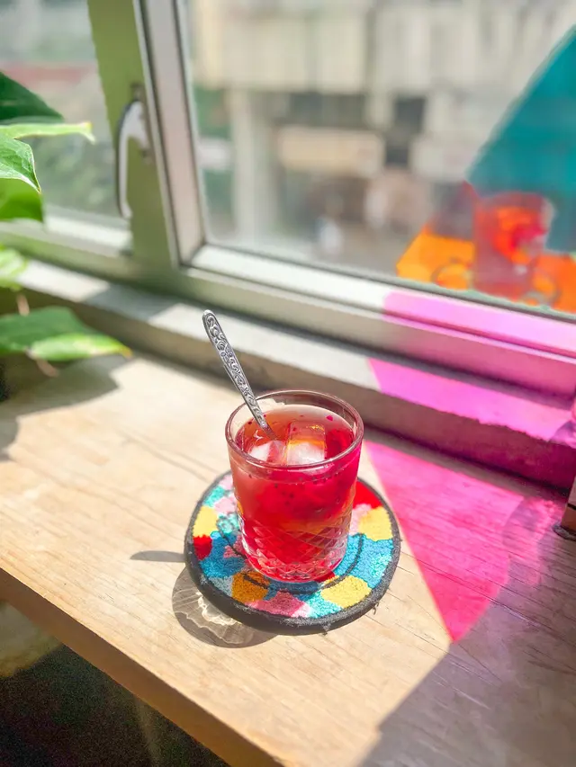 龍蘇檸茶 (凍) Perilla Dragon Fruit Lemon Tea