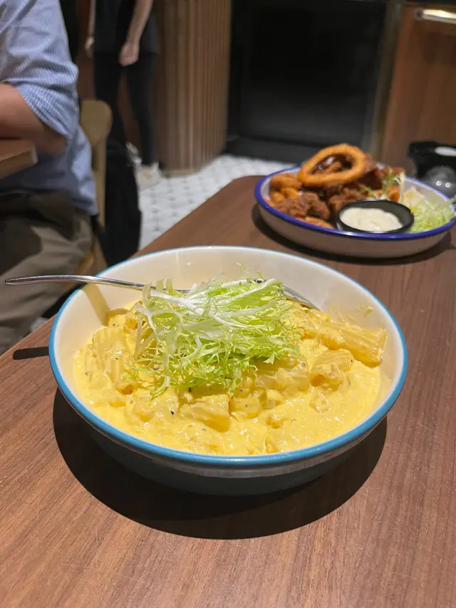 忌廉蟹肉大通粉