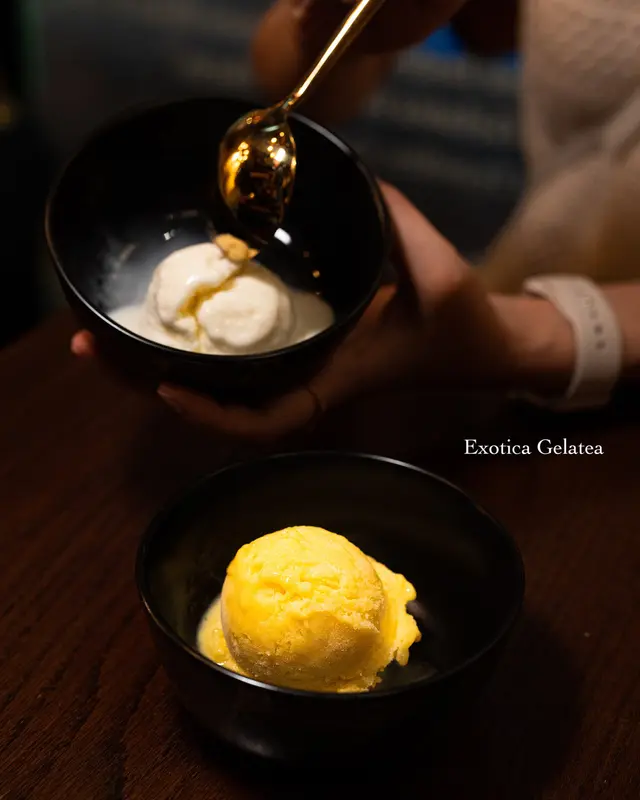 Standard Yogurt ($56) & Standard Passionfruit Sorbet ($56) 