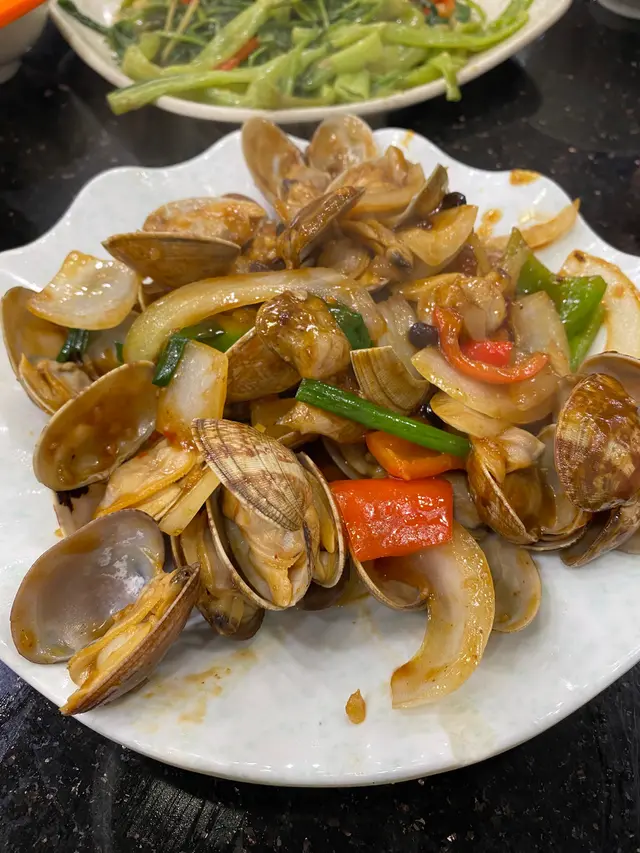 豉椒炒蜆