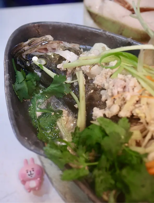 明爐蒸桂花魚