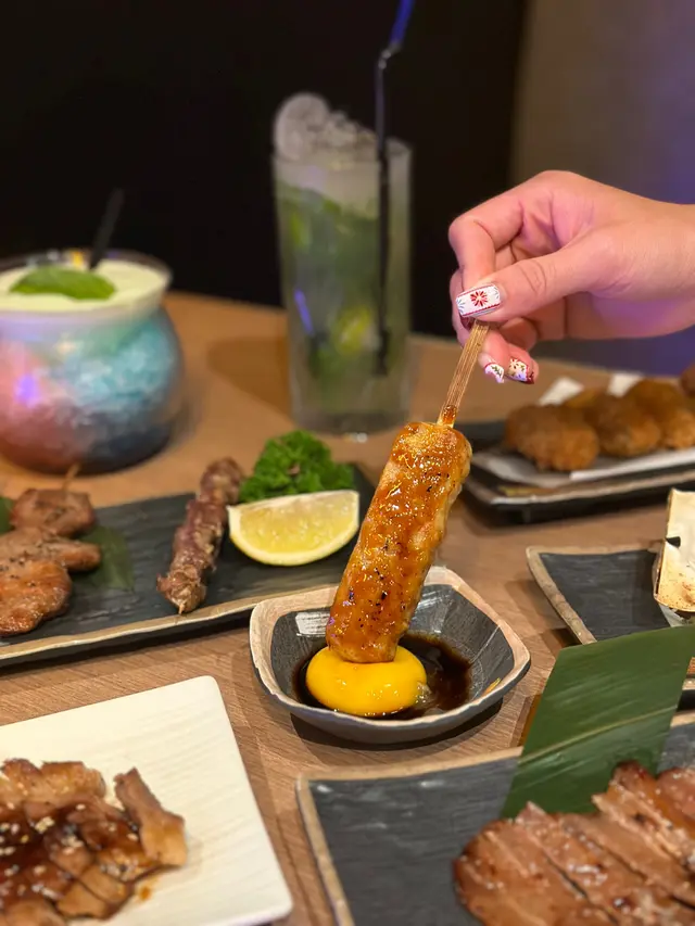 月見免治雞肉棒