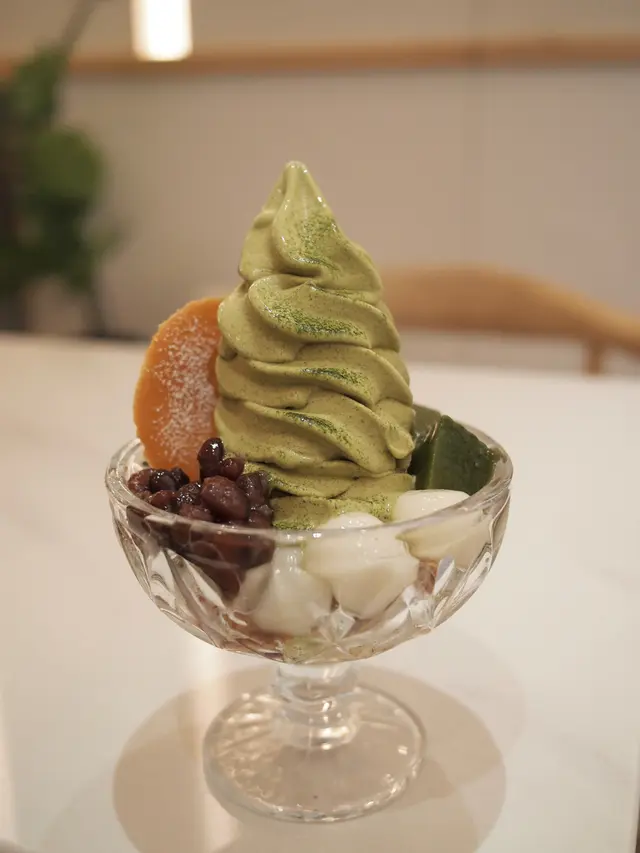 京都宇治抹茶軟雪糕芭菲