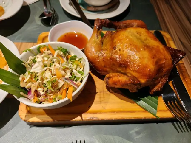 燒春雞香芧黃飯