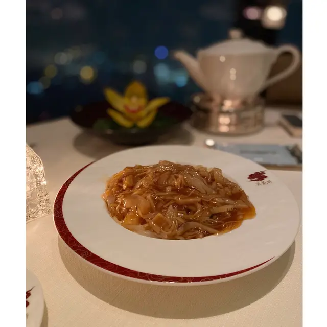 花膠瑤柱伊麵 (半份)