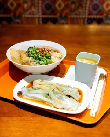 自選素食大碗米線