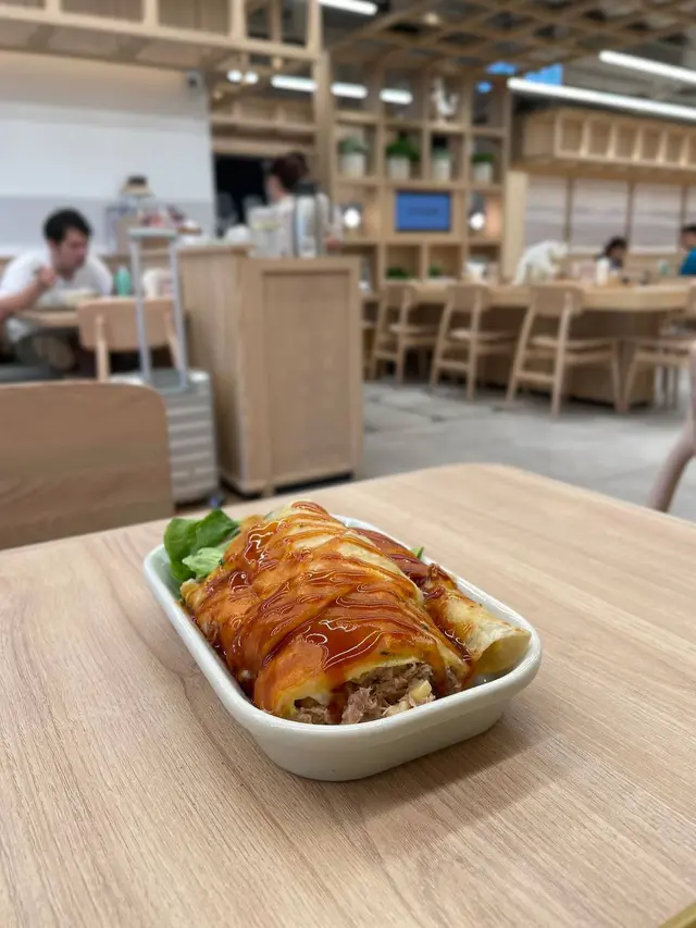 起司鮪魚玉米蛋餅