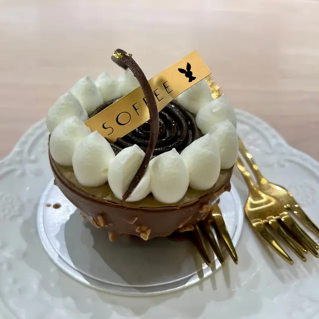 焙茶麻糬蛋糕